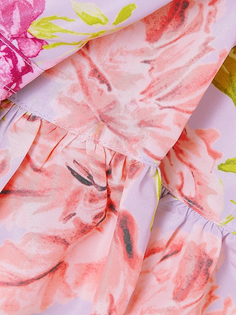 Midnight Tulips Maggio Shirtdress