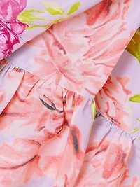 Midnight Tulips Maggio Shirtdress