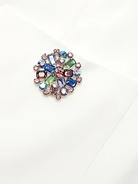 Auden Embellished Crepe Shorts