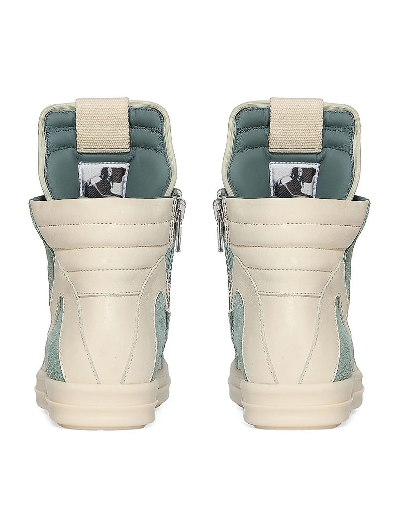 Little Kid's & Kid's Scarpe Leather High-Top Sneakers