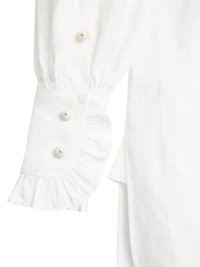 Short Dress Cotton and Linen