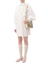 Short Dress Cotton and Linen