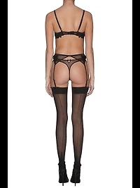 Lily Embroidered Floral Lace Bra