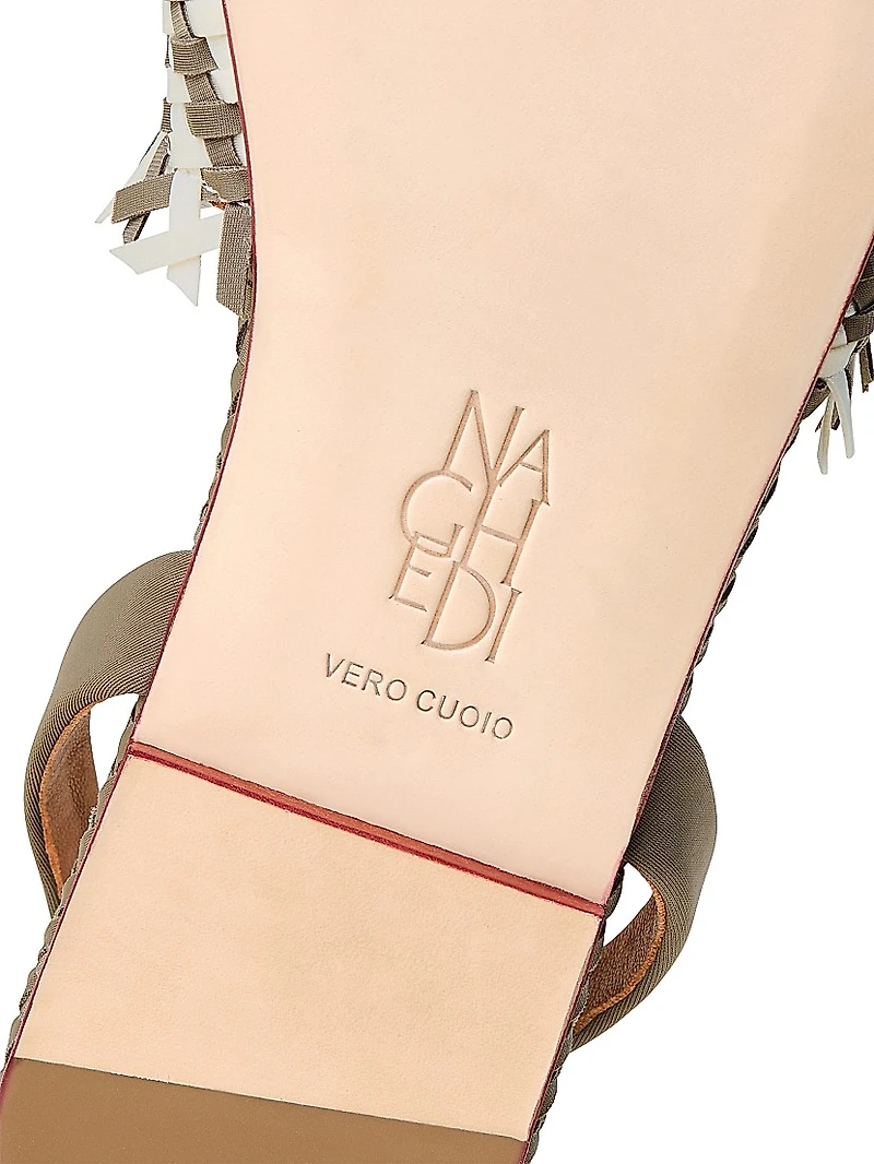 Havana Slingback Striped Sandals