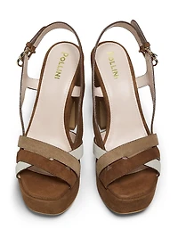 Suede 110MM Platform Sandals