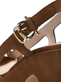 Suede 110MM Platform Sandals