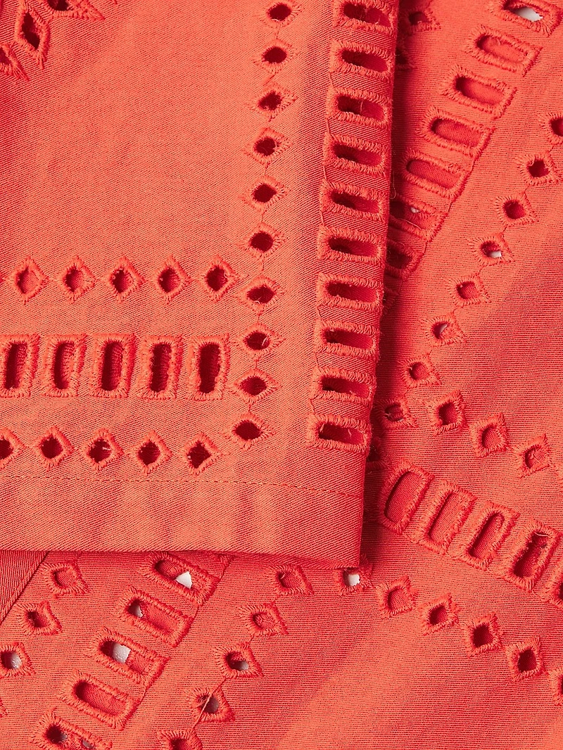 Eyelet Cotton Jacket