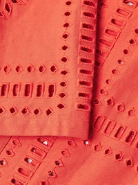 Eyelet Cotton Jacket