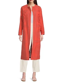 Eyelet Cotton Jacket