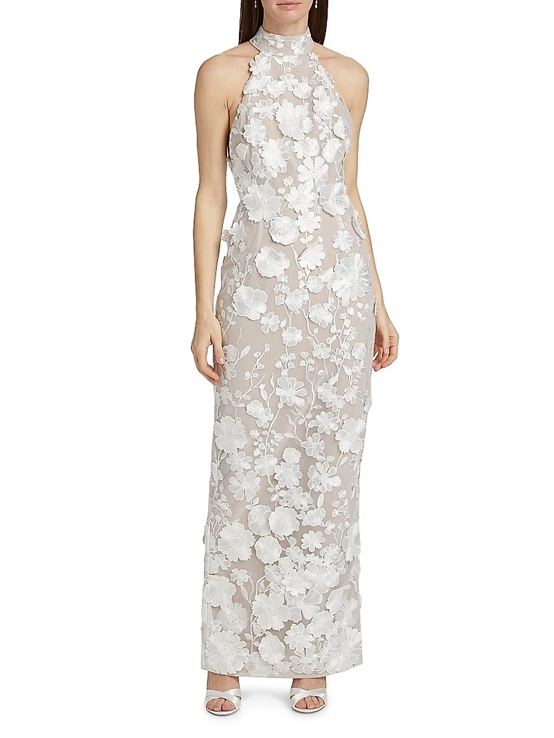 Jasmine Halterneck Gown