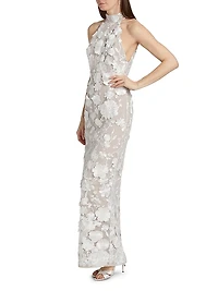 Jasmine Halterneck Gown