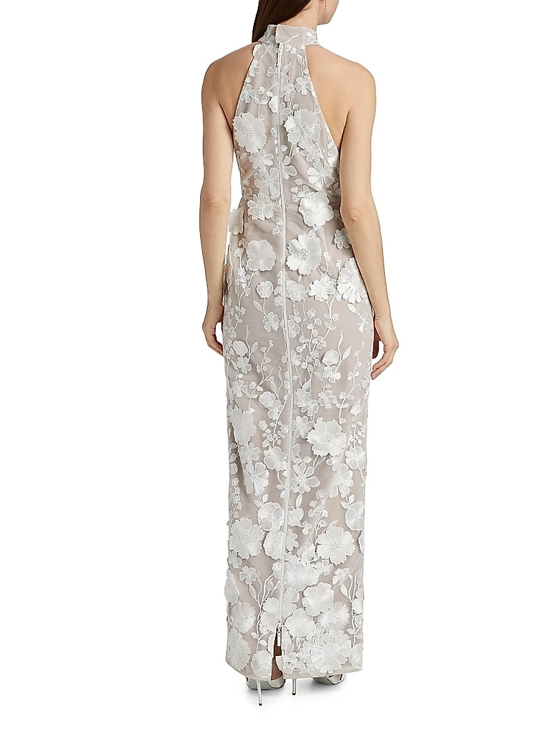 Jasmine Halterneck Gown