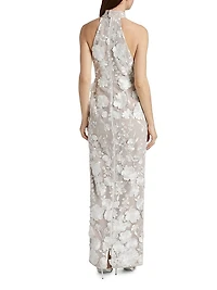 Jasmine Halterneck Gown