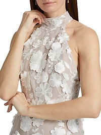 Jasmine Halterneck Gown