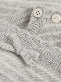 Baby Girl's Francis Striped Cashmere Set