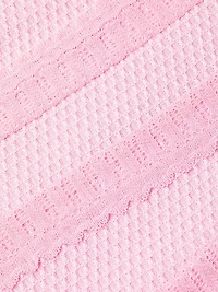 Modern Fit Scallop-Trim A-Line Minidress