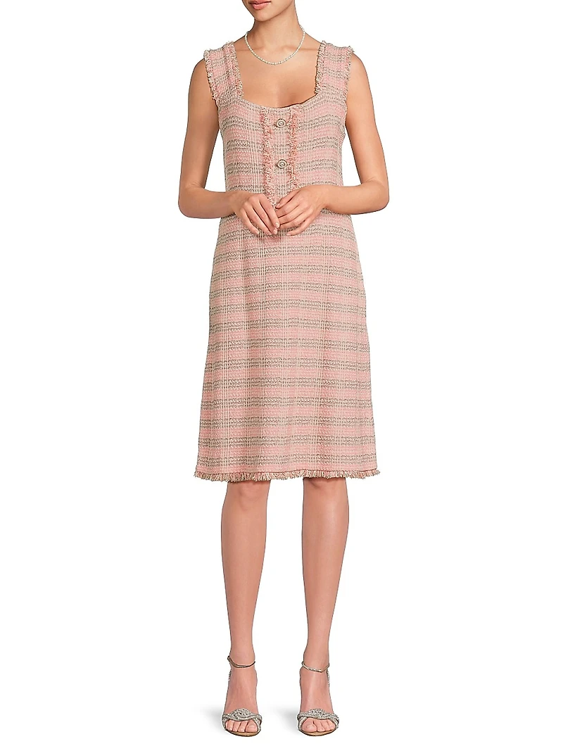 Tweed A-line Dress