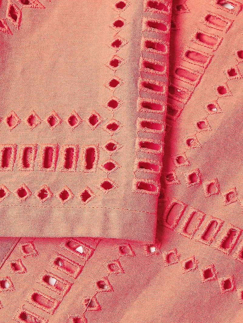 Rib-Knit A-line Midi-Dress