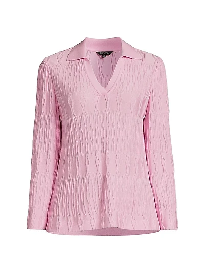 Heritage Fit Cable-Knit Tunic Top