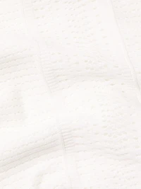 Pointelle-Knit Midi-Dress