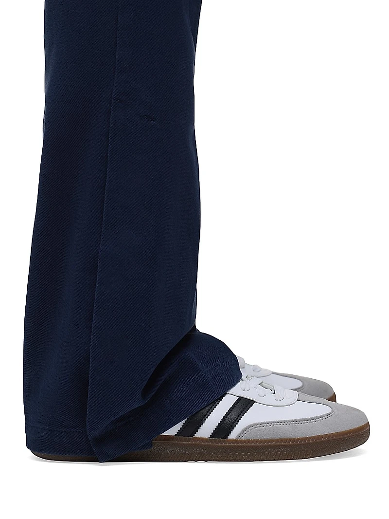 Walker Cotton Snap-Cuff Pants