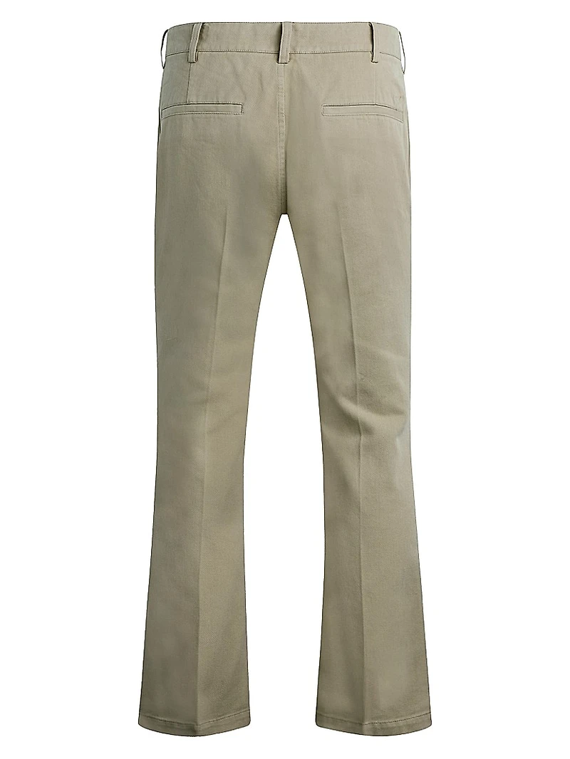 Walker Cotton Snap-Cuff Pants