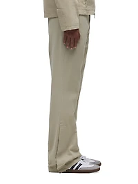 Walker Cotton Snap-Cuff Pants