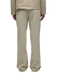 Walker Cotton Snap-Cuff Pants