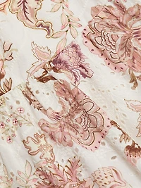 Diza Floral Midi-Skirt