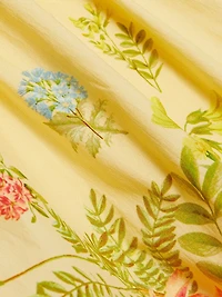 Dhun Floral Cotton High-Low Maxi Dress