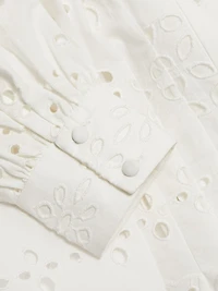 Adya Buckle Shirt Minidress