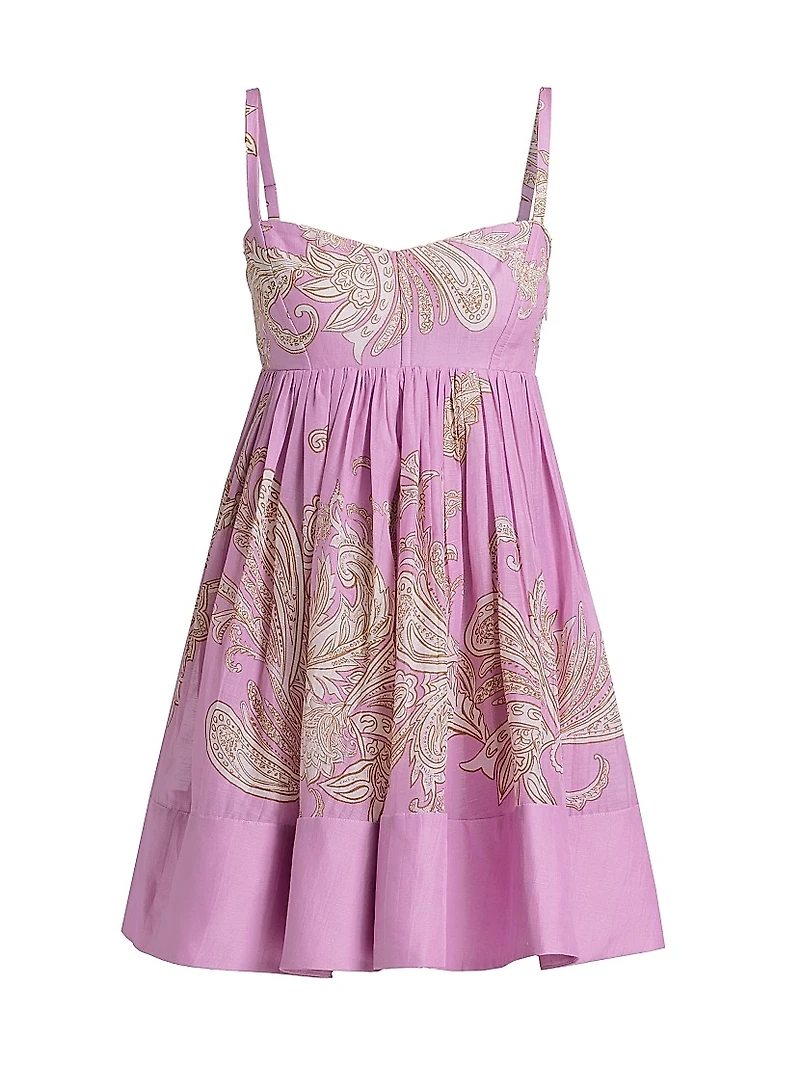 Jiah Paisley Minidress