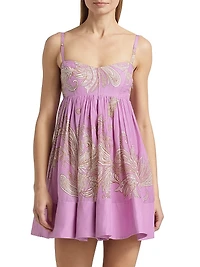 Jiah Paisley Minidress