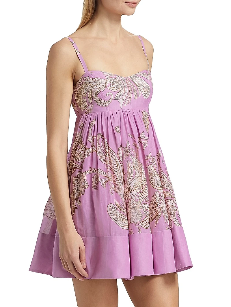 Jiah Paisley Minidress