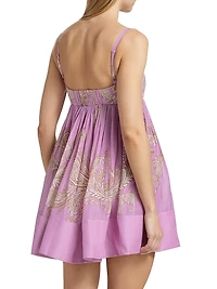 Jiah Paisley Minidress