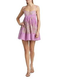Jiah Paisley Minidress