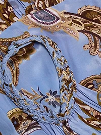 Saya Paisley Sleeveless Maxi Dress