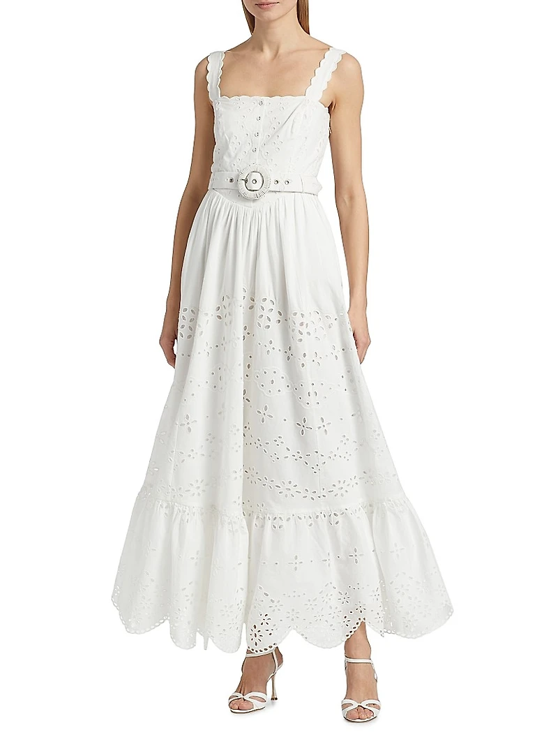 Adya Buckle Maxi Dress