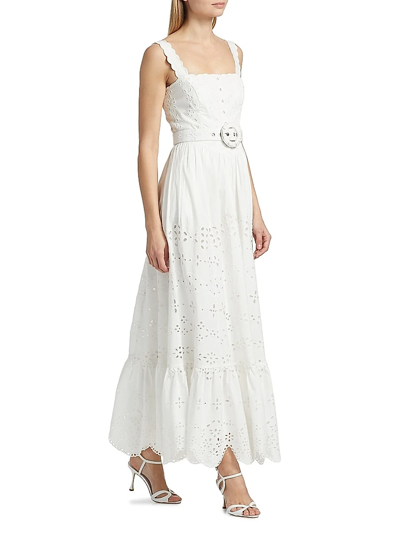 Adya Buckle Maxi Dress