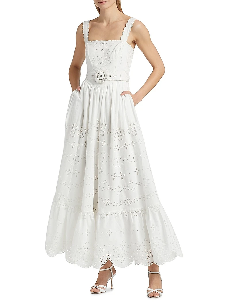 Adya Buckle Maxi Dress