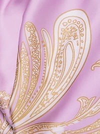 Jiah Paisley One-Shoulder Gown