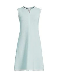 Modern Fit Crochet-Knit Knee-Length Dress