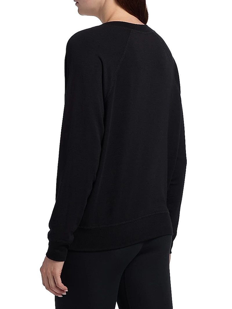 Bennie Fleece V-Neck Sweatshirt