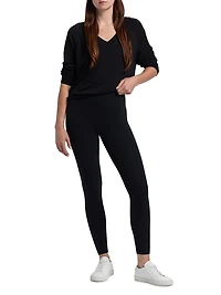 Bennie Fleece V-Neck Sweatshirt