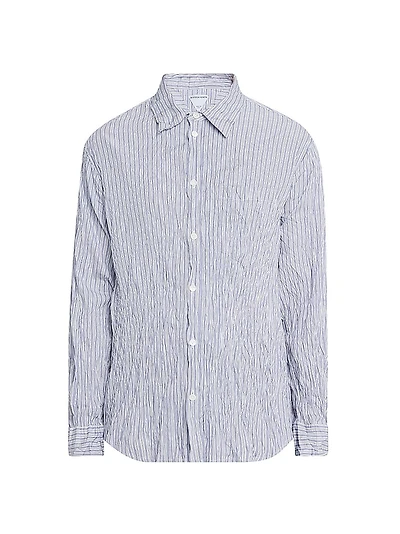 Technical Cotton Double-Striped Shirt