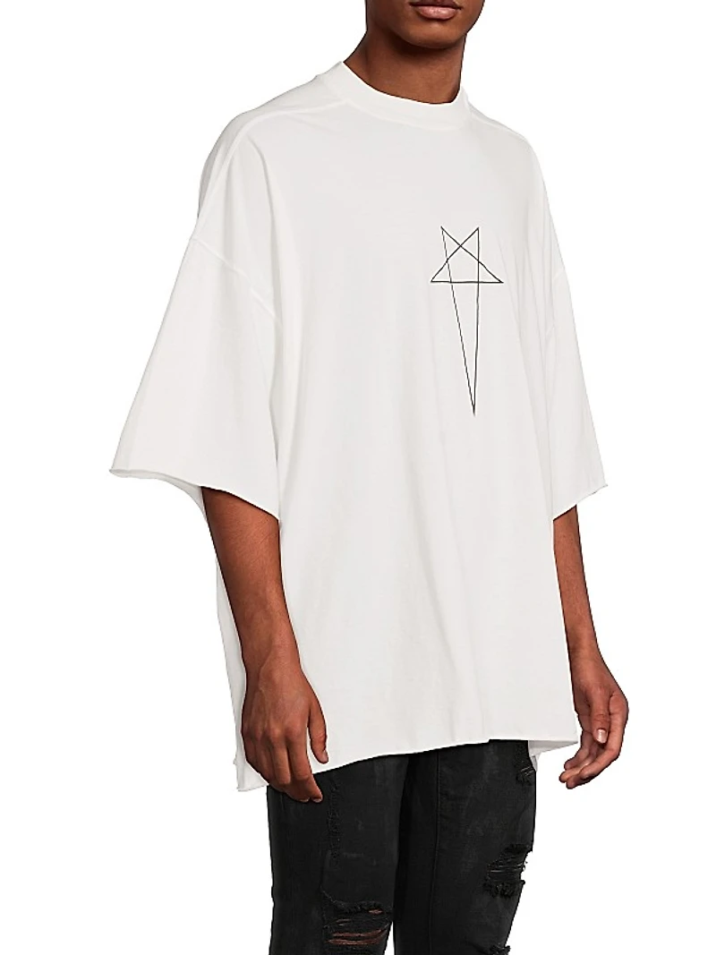 Tommy Oversized Cotton Crewneck T-Shirt