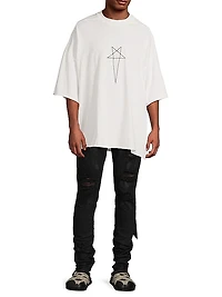 Tommy Oversized Cotton Crewneck T-Shirt