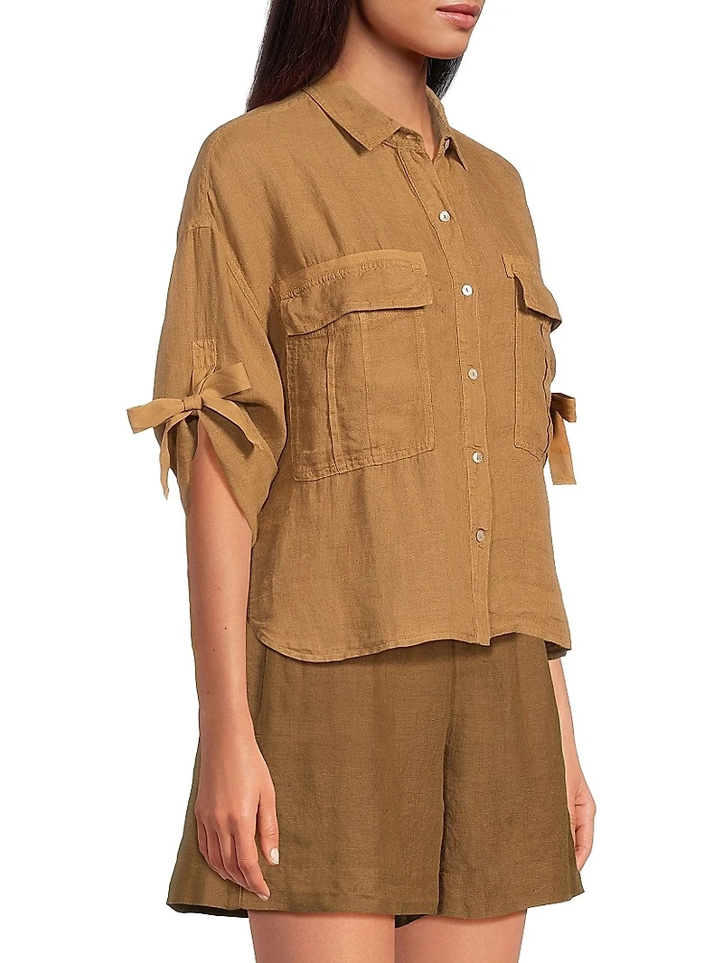 Linen Pocket Shirt