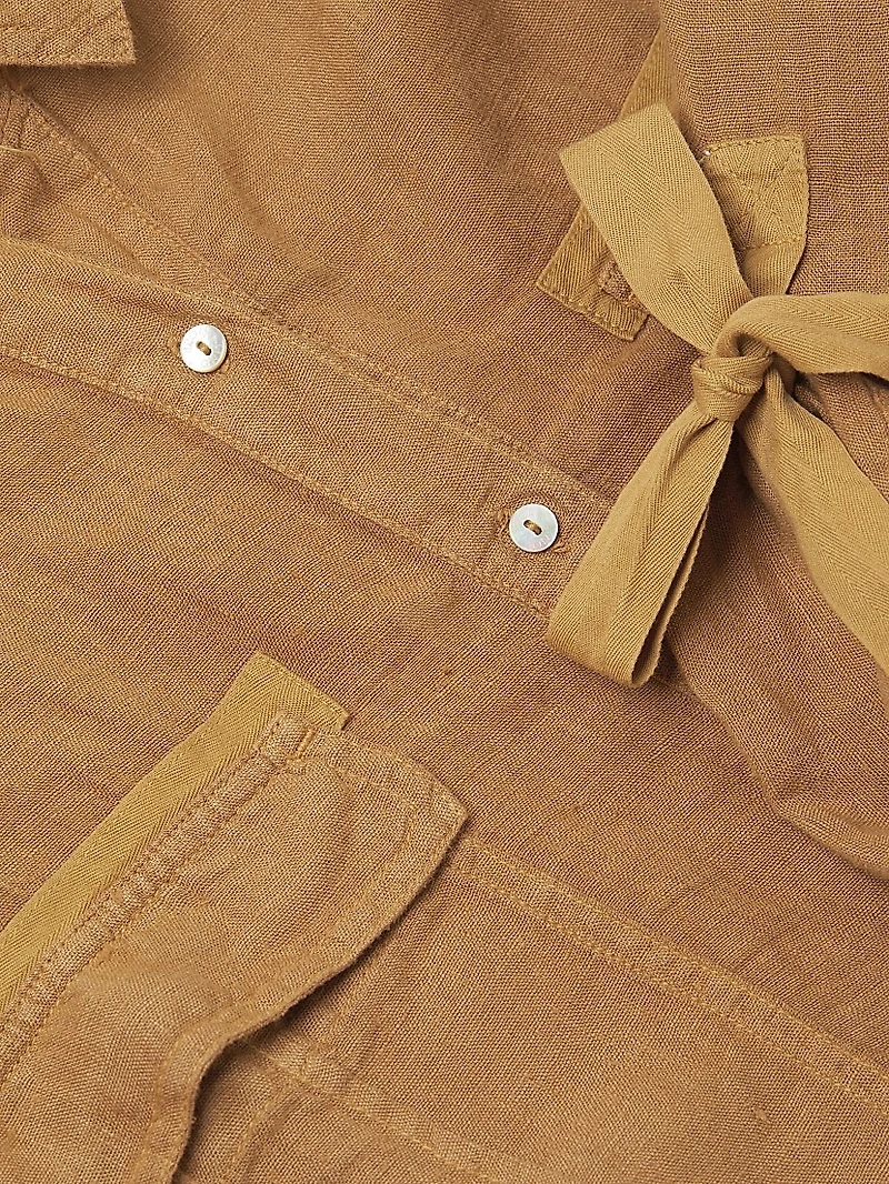 Linen Pocket Shirt