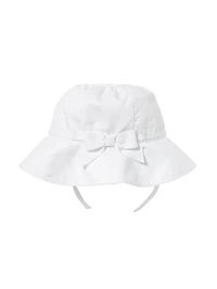 Baby Girl's Floral Rashguard Swimsuit & Hat Set